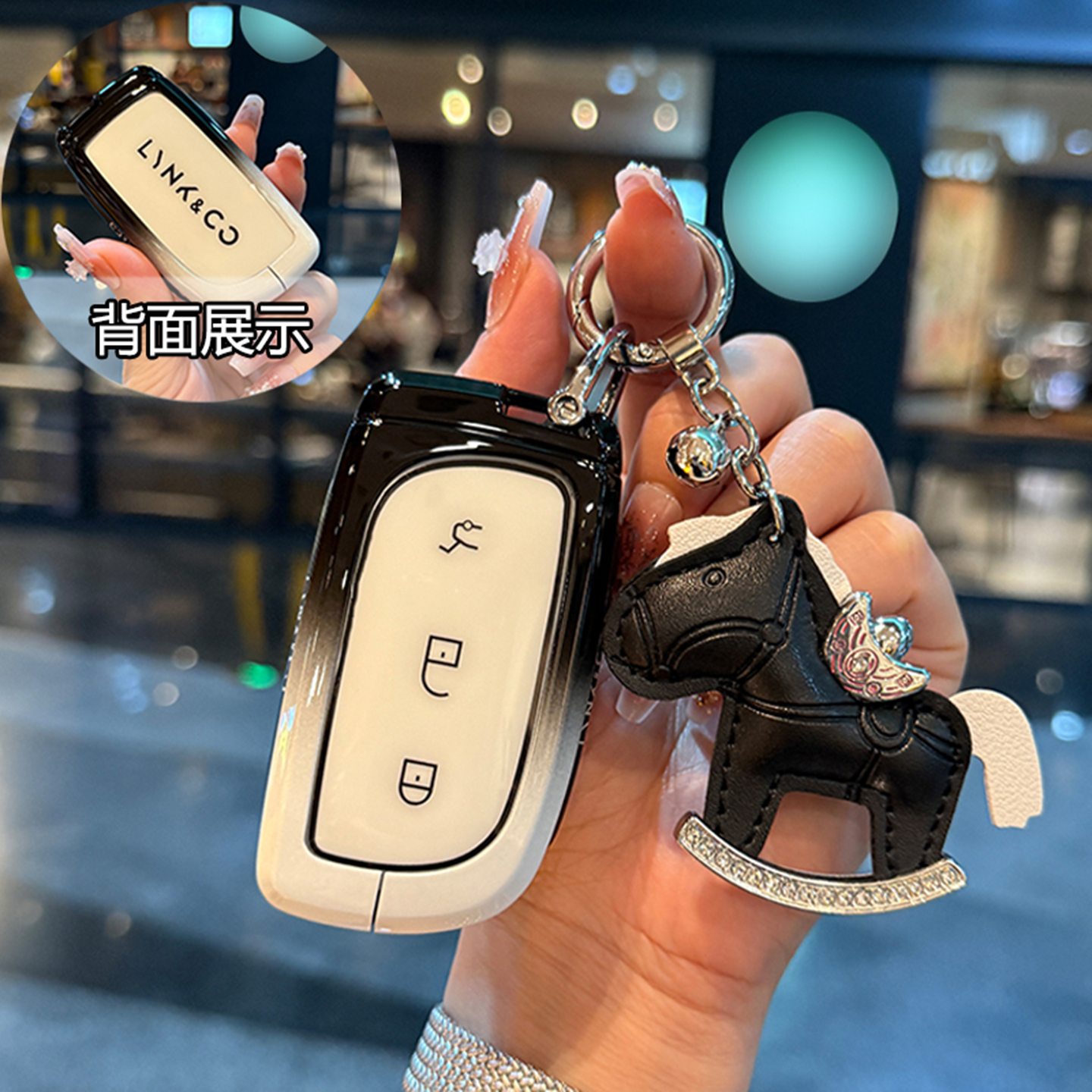 适用26款领克07emp钥匙套金属