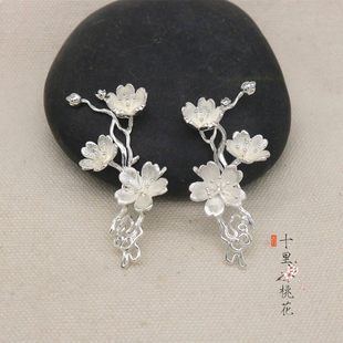 中式发簪檀木古风女高级感国风汉服旗袍发饰盘发木簪礼物发钗簪子