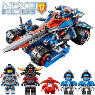 2025新品未来骑士团适用于乐高积木克雷圣剑合体战车人仔拼装玩具