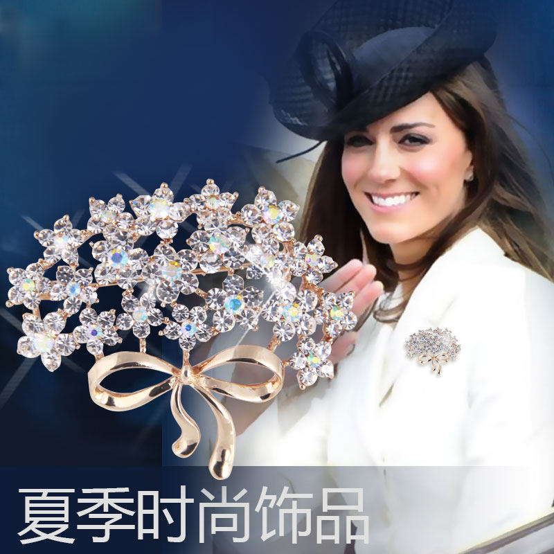 Broche femme en Zircon diamant - Ref 1174383 Image 1