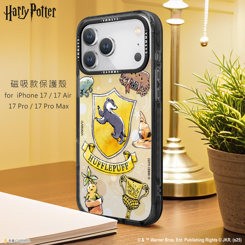 2025新款GARMMA正版哈利波特适用苹果17promax手机壳挂孔透明magsafe磁吸充电iPhone17pro保护套17防摔壳情侣