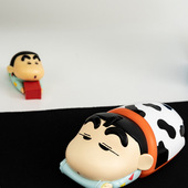 韩国蜡笔小新立体造型无线鼠标笔记本台式 电脑游戏办公卡通滑鼠女