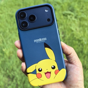 韩国宝可梦经典 皮卡丘iPhone17promax手机壳卡通双层苹果16防摔套