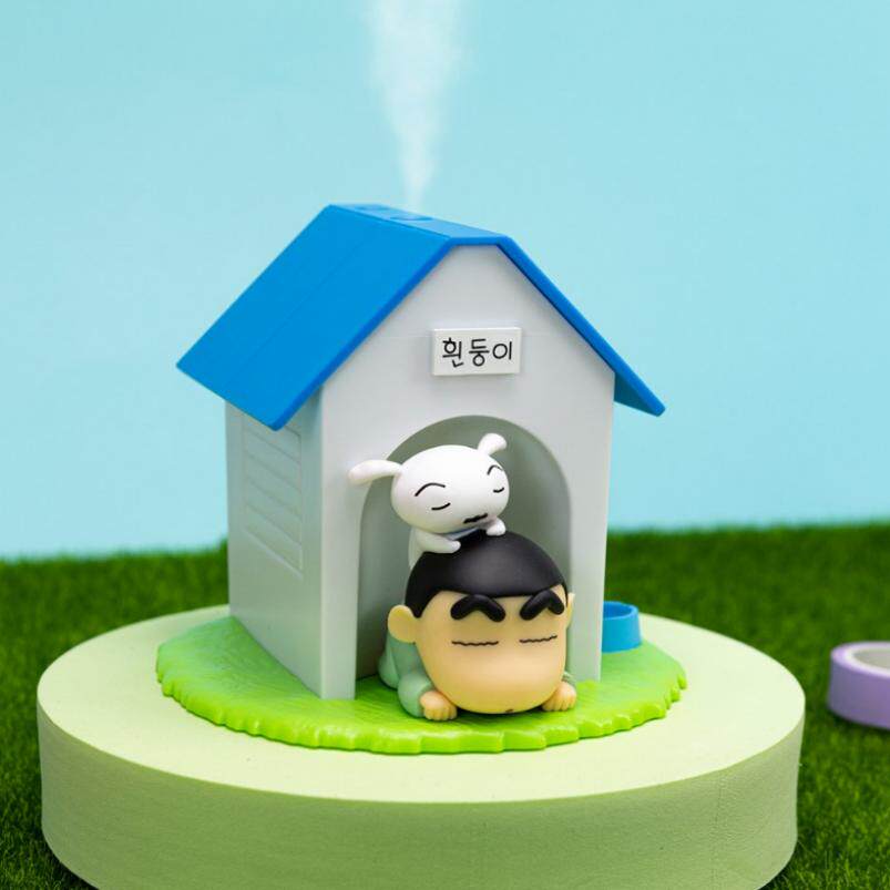蜡笔小新小白卡通喷雾加湿器礼品