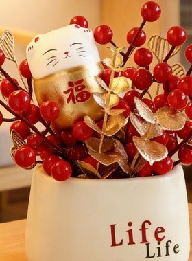 新年氛围感拍照道具ins风家居装饰静物产品Plog场景搭建摄影摆件