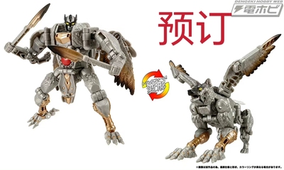 预订  TAKARA变形金刚 TL58 传世联合 BW 闪电勇士 飞狗 银箭勇士