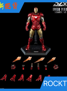 现货 Threezero 3A DLX 漫威 钢铁侠MK6 兵人成品模型 3Z0500