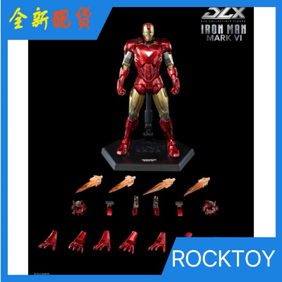 现货 Threezero 3A DLX 漫威 钢铁侠MK6 兵人成品模型 3Z0500