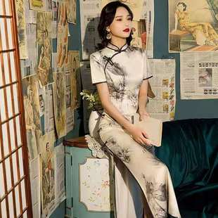 出租旗袍老上海民国复古风舞蹈服租赁全家福新店开业活动演出服