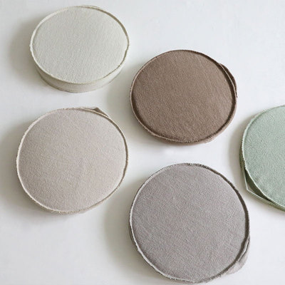 可拆洗汉重磅麻椅垫坐垫蒲团垫