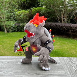 Fury玛丽Mario公仔玩偶玩具 超级马里奥3D世界愤怒 库巴Bowser