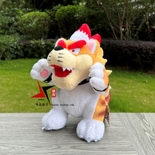 Bowser酷霸王公仔玩具偶 优质毛绒超级马里奥Mario玛丽猫库巴Cat
