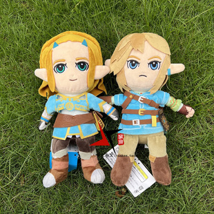 塞尔达传说毛绒公仔Zelda塞尔达公主王国之泪林克游戏周边玩偶