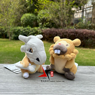 宠物小精灵宝可梦Fit卡拉卡拉 大牙狸 可爱可拉毛绒公仔玩具玩偶