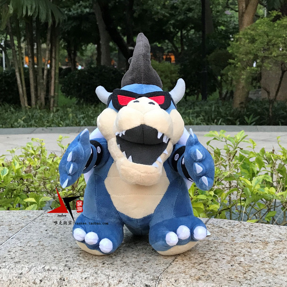 supermario超级玛丽游戏dark bowser黑暗魔王库巴毛绒公仔玩具