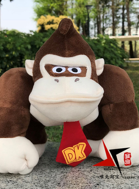 超级马力欧兄弟Mario玛丽DK大金刚Donkey Kong毛绒公仔玩具娃娃