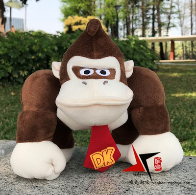 超级马力欧兄弟DK大金刚毛绒公仔