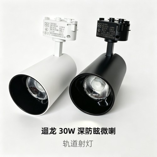 迴龙HL20059BLED轨道射灯30WCOB