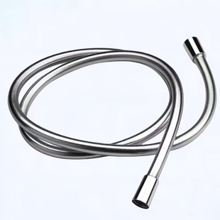 双头1.5 CP防爆花洒PVC软管 2.0米洗澡防缠绕管 11628T