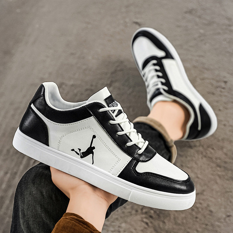 乔dan2026年春季新款学生板鞋男鞋韩版时尚潮流鞋男士运动休闲鞋,流行男鞋,休闲板鞋,淘宝优惠券,粉丝福利购,淘宝优惠卷