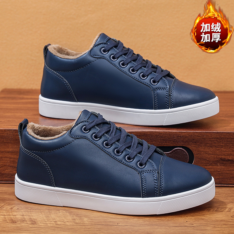 2025冬季新款加绒加厚男鞋