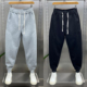 加绒束脚运动卫裤 男2025新款 修身 秋冬新款 小脚潮流百搭哈伦休闲裤