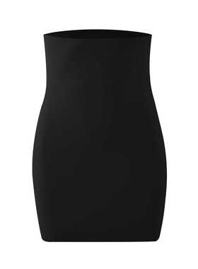 LOWCLASSIC24春夏女士深蓝色高腰修身性感包臀半身裙短裙