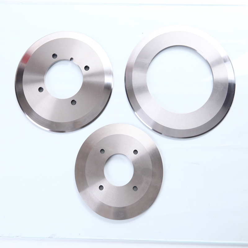 平圆刀片分切机上下刀齿形圆形刀片纵滚剪机分条刀切纸刀片