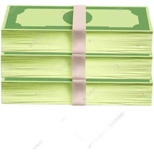 糯米纸钞票蛋糕装饰花朵扑克牌白色蝴蝶发财树金钱标生日烘焙插旗