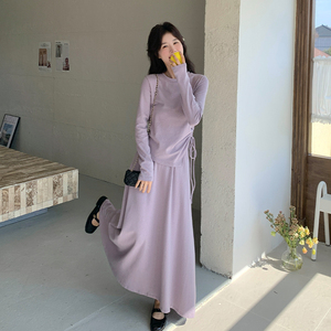今年流行漂亮套装裙女2025春季新款设计感不规则上衣半身裙两件套图片