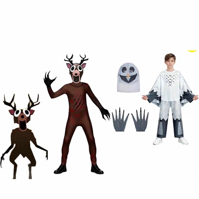 万圣节儿童连体衣99夜森林猫头鹰动物 Nights in The Forest Deer