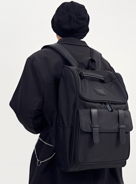 潮牌轻便双肩包男大容量初中生书包女大学生高中休闲旅行电脑背包