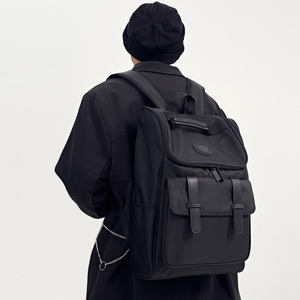 潮牌轻便双肩包男大容量初中生书包女大学生高中休闲旅行电脑背包