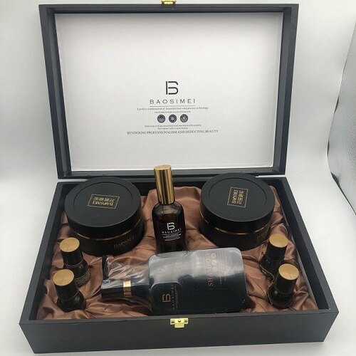 宝斯美滋润蛋白深层修复发膜极润黑金补水滋润修护发膜套装