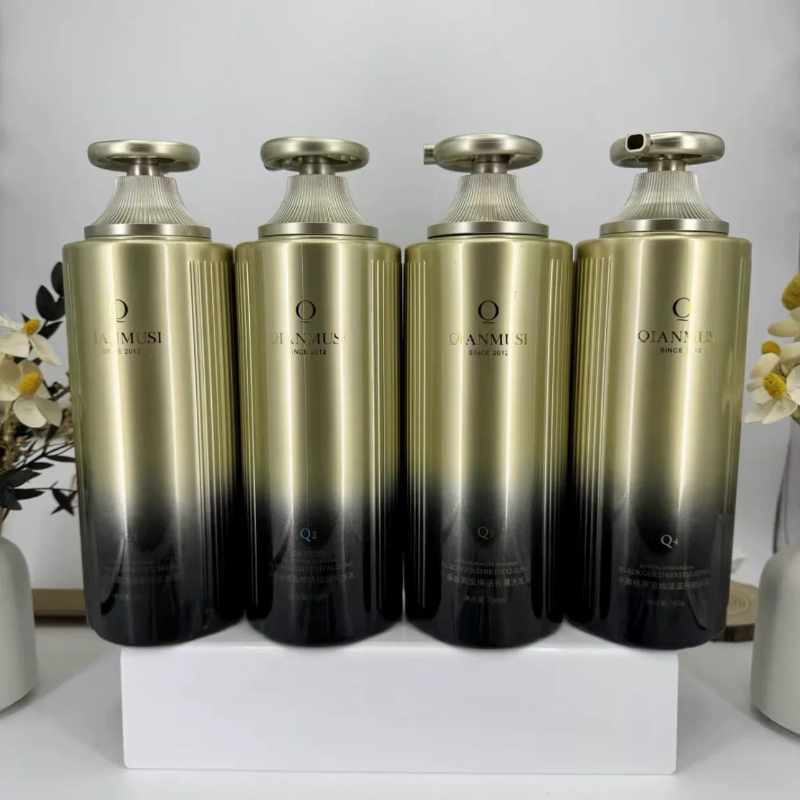 千慕丝黑金焕活滋润控油去屑洗发水赋活霜护发素质感发膜