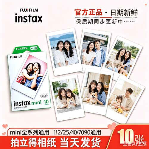 富士instaxmini10拍立得相纸