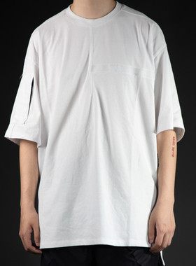 【负载制造】MR-SO1军改机能功能性多裁片双纱棉白色短袖