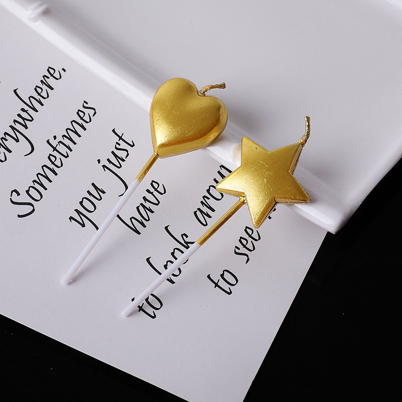 爱心蜡烛五角星生日蛋糕装饰星星心形love告白派对浪漫氛围蜡烛,节庆用品/礼品,蜡烛,淘宝优惠券,粉丝福利购,淘宝优惠卷