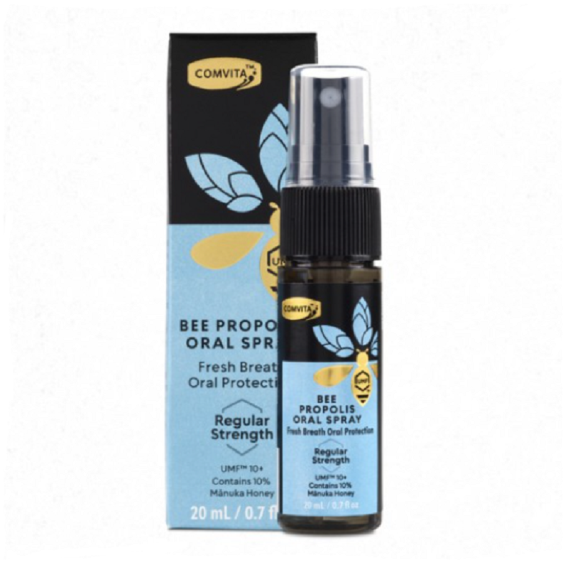 新西兰进口comvita康维他蜂胶口腔护理喷剂喷雾20ml 清新口气