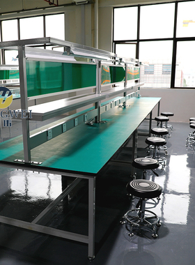 防静电工作台流水线操作台桌子检验维修工作台车间生产线装配台桌
