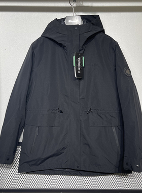 探路者羽绒冲锋衣女24新秋冬户外防水防风三合一外套TAWWBM92759