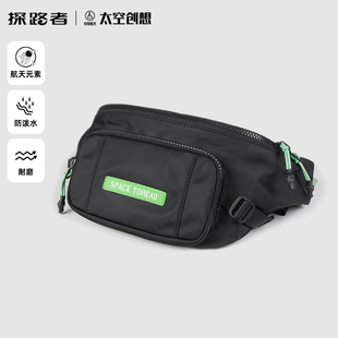 探路者22春夏新款 耐磨防水运动休闲腰包TEBK80382 日常户外时尚