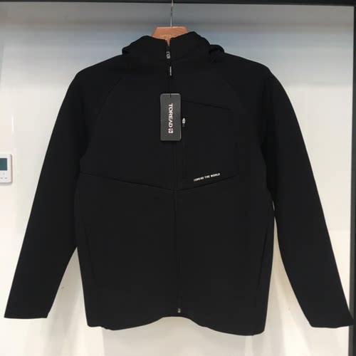 探路者男式旅行外套春秋冬新款户外弹力运动连帽衫TAEEAL91571