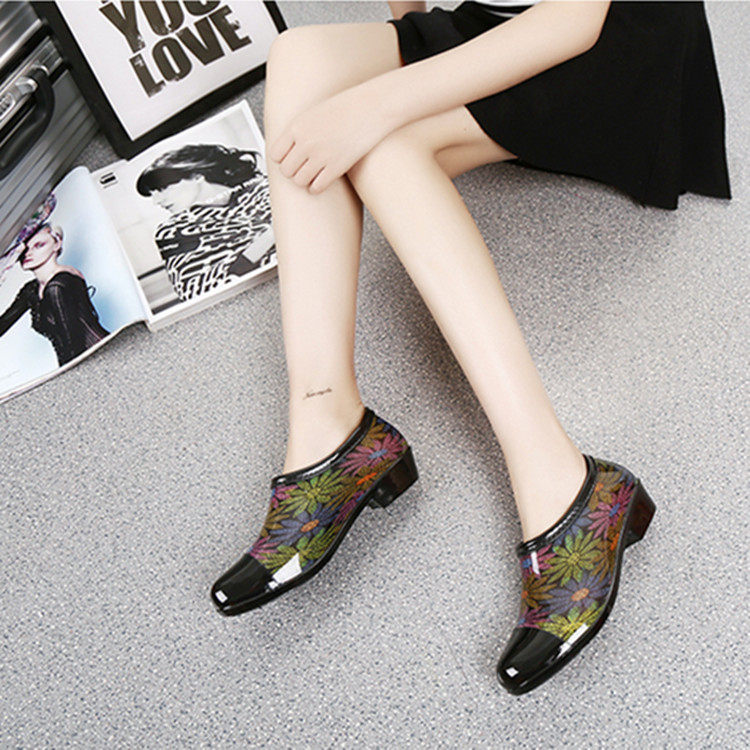 Spring and autumn season Low Ms. rainshoes summer non-slip fashion the republic of korea Short tube Yuanbao Waterproof boots Plastic shoesin the Women's Shoes, Rain Boots  category - from Buy2taobao.com to provide professional Taobao agent buy service