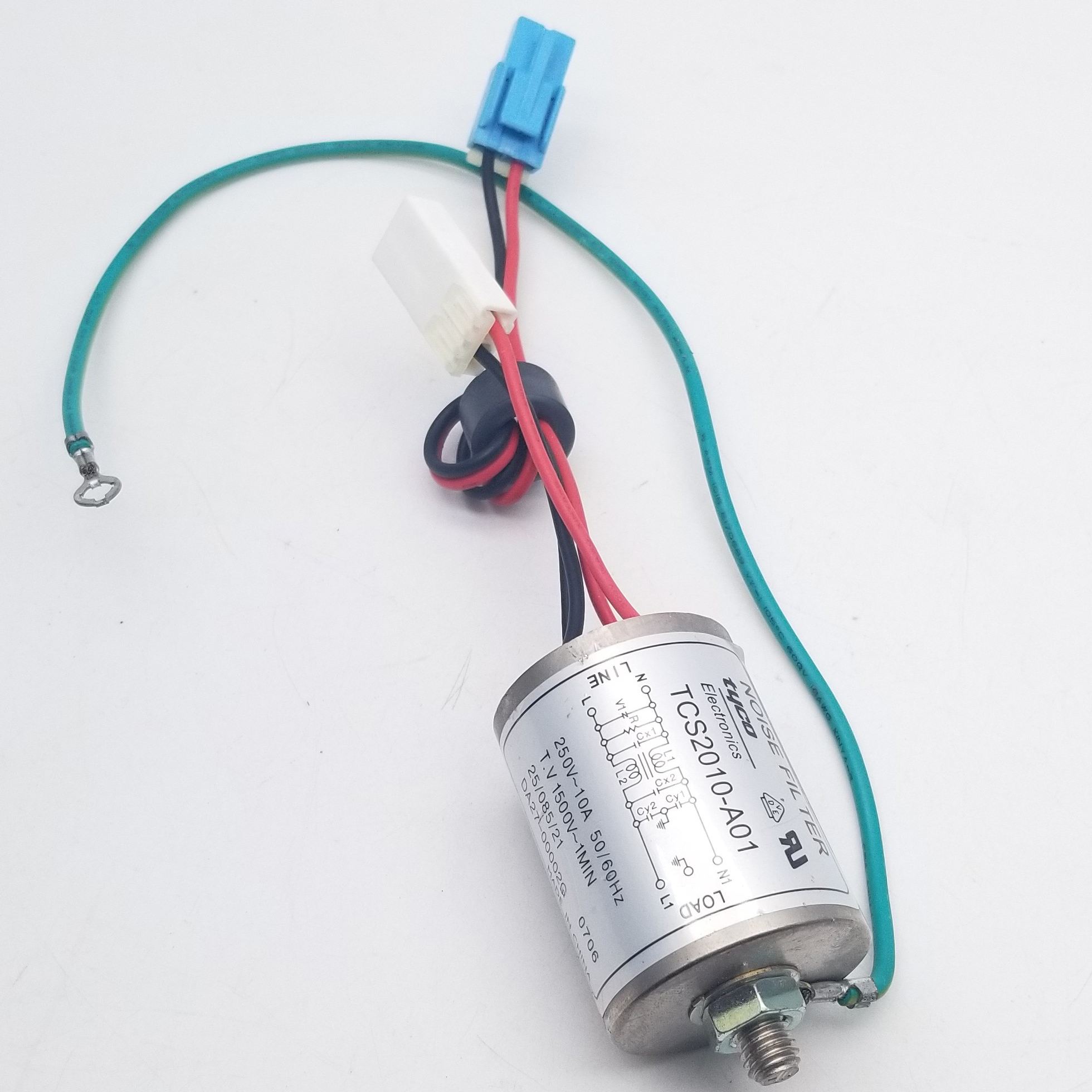 冰箱交流滤波器250V10A滤除杂音