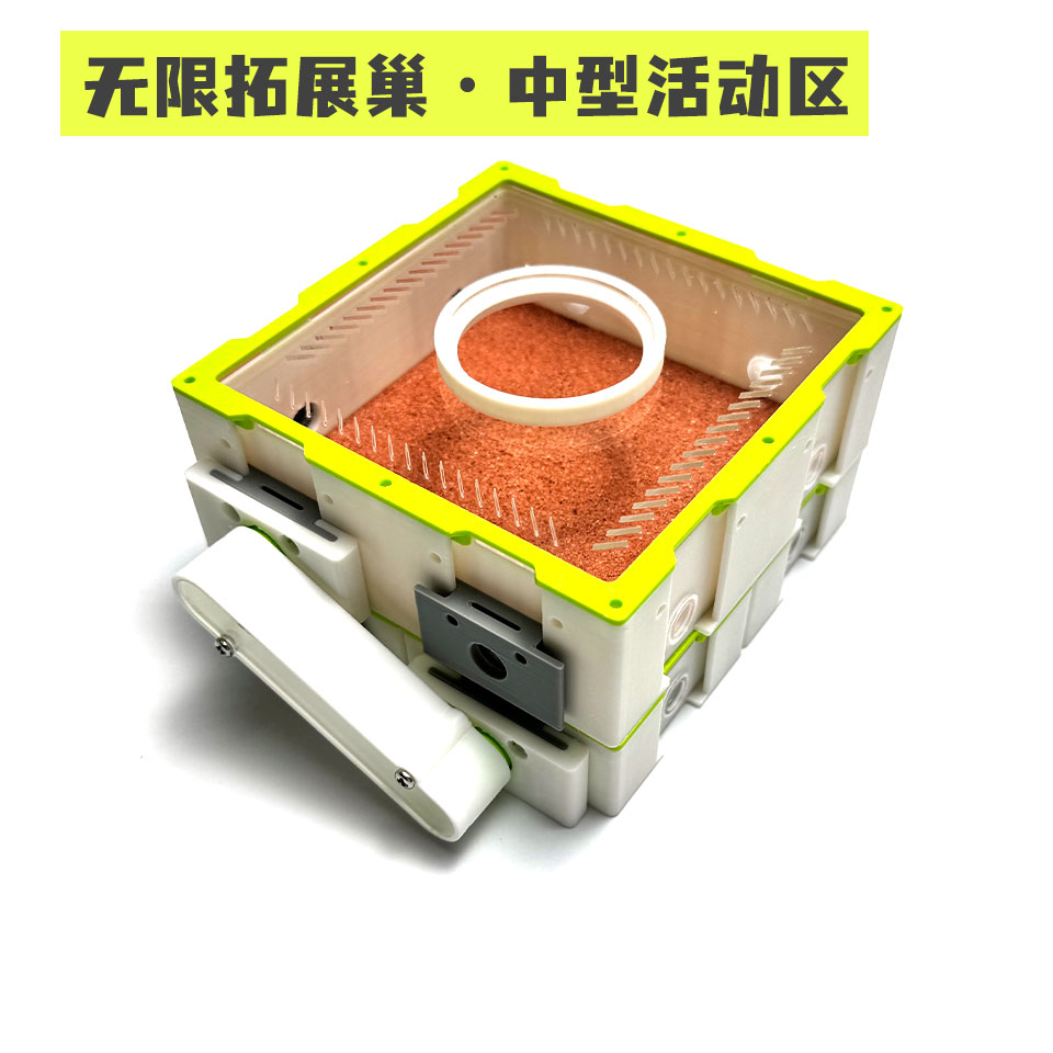 折叠蚁巢无限拓展平面巢新后巢收获蚁弓背蚁试管巢猛蚁蚂蚁巢酷乐