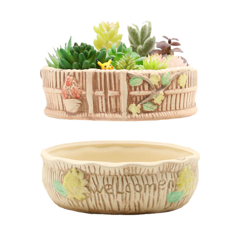 多肉花盆陶瓷清仓包邮塑料粗陶简约肉肉植物桌面盆栽创意小盆|ruв категории Женская одежда, женской одежды - от Buy2taobao.com для оказания профессиональной услуги покупки агента Taobao