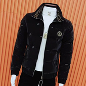 新款 修身 男士 韩版 显瘦帅气休闲百搭棉衣 棉服加厚保暖时尚 2025冬季