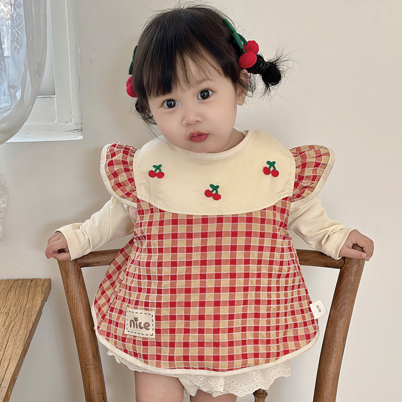 女宝宝罩衣女孩外穿洋气儿童无袖围兜防水防脏吃饭围裙辅食护衣,童装/婴儿装/亲子装,反穿衣/罩衣,淘宝优惠券,粉丝福利购,淘宝优惠卷