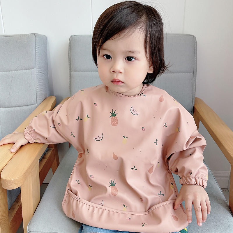 出口丹麦辅食罩衣宝宝吃饭围兜防水饭兜防脏围裙围衣儿童饭衣护衣,童装/婴儿装/亲子装,反穿衣/罩衣,淘宝优惠券,粉丝福利购,淘宝优惠卷